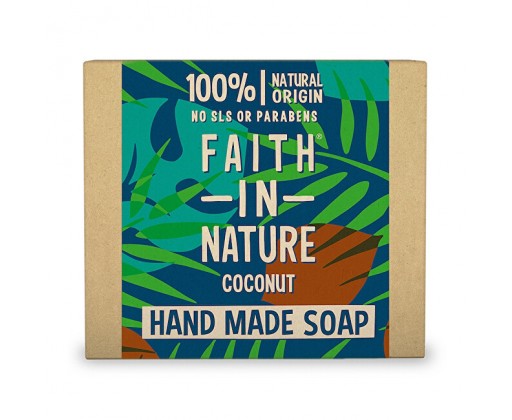 Rostlinné tuhé mýdlo Kokos (Hand Made Soap) 100 g Faith in Nature