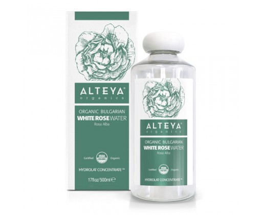 Růžová voda z bílé růže BIO 500 ml Alteya organics