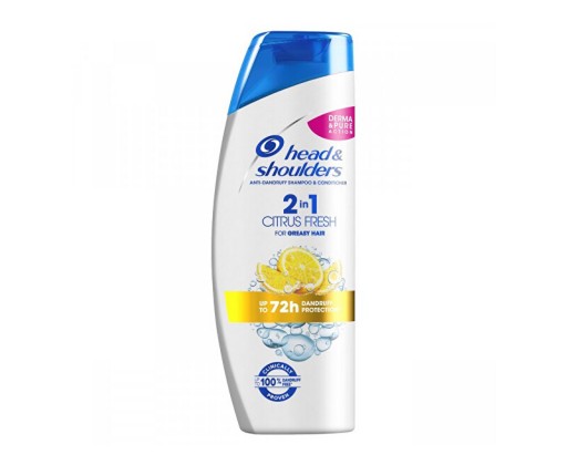 Šampon a kondicionér proti lupům 2v1 Citrus Fresh (Anti-Dandruff Shampoo & Conditioner) 360 ml Head & Shoulders