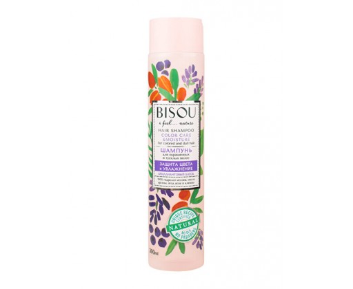 Šampon - hydratace pro barvené vlasy (Hair Shampoo Color Care&Moisture) 300 ml BISOU
