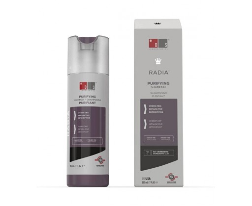Šampon pro citlivou pokožku hlavy Radia (Purifying Shampoo) 205 ml DS Laboratories
