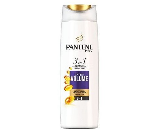Šampon pro objem jemných a zplihlých vlasů 3 v 1 Extra Volume (Shampoo) 360 ml Pantene