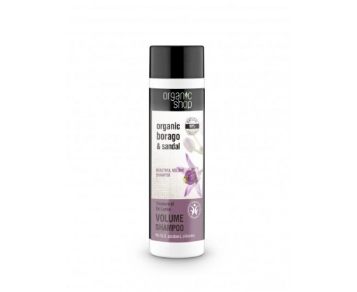Šampon pro objem vlasů Brutnák a santalové dřevo (Volume Shampoo) 280 ml Organic Shop