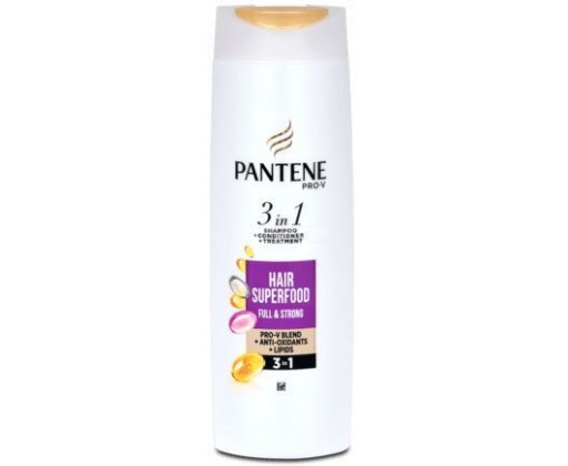 Šampon pro poškozené vlasy 3 v 1 Super Strength Full & Strong (Shampoo) 360 ml Pantene