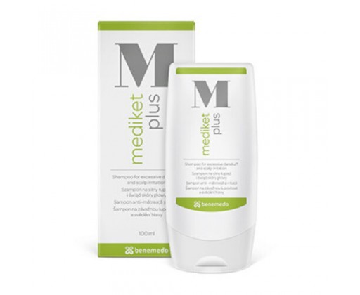 Šampon pro suché a mastné vlasy s lupy Mediket Plus (Shampoo) 60 ml Mediket