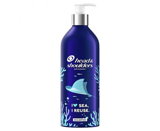 Šampon proti lupům v plnitelné láhvi Anti-Dandruff (Shampoo) 480 ml - náhradní náplň Head & Shoulders
