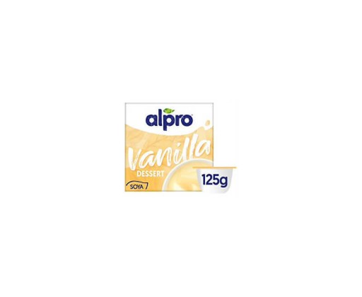 Sójový dezert s vanilkovou příchutí 4 x 125 g Alpro