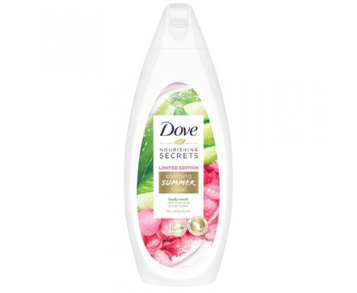 Sprchový gel s vůní aloe vera a růžové vody Soothing Summer Ritual (Body Wash) 500 ml Dove