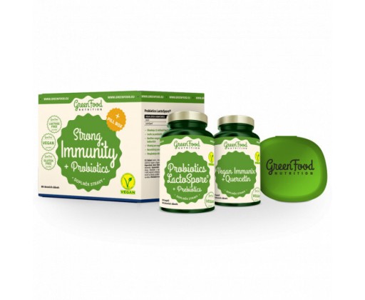 Strong Immunity & Probiotics + Pillbox 100 g GreenFood Nutrition