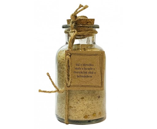 Sůl z mrtvého moře s éterickými oleji a heřmánkem 300 g Nikoleta-Maria