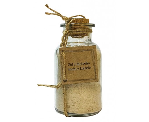 Sůl z mrtvého moře z Izraele 300 g Nikoleta-Maria