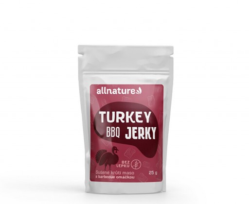 TURKEY BBQ Jerky 25 g Allnature