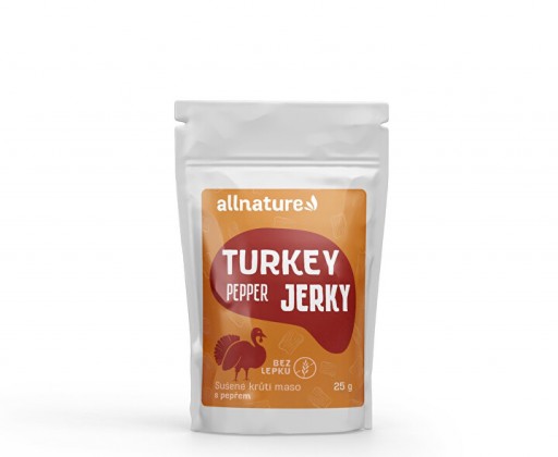 TURKEY pepper Jerky 25 g Allnature
