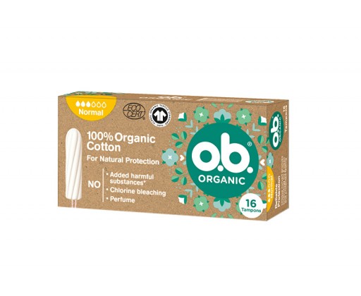 Tampony Organic Normal 16 ks O.B.
