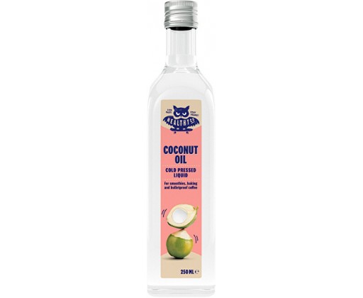 Tekutý kokosový olej za studena lisovaný 250 ml HealthyCo