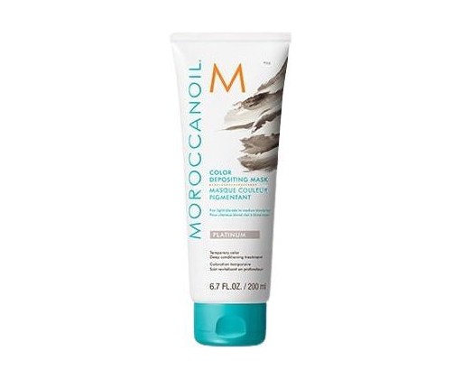 Tónující maska na vlasy Platinum (Color Depositing Mask) 30 ml Moroccanoil