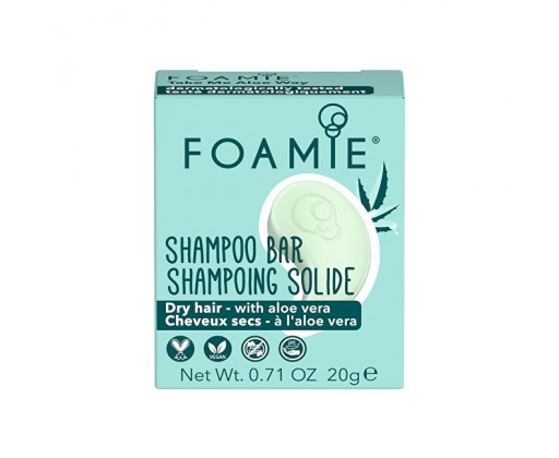 Tuhý šampon pro suché vlasy (Shampoo Bar Travel Size) 20 g Foamie