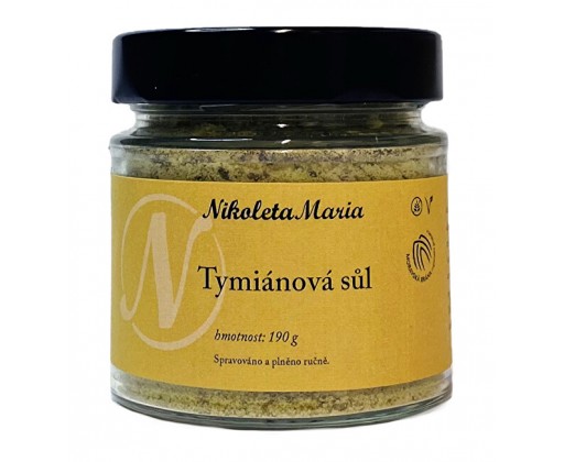 Tymiánová sůl 190 g Nikoleta-Maria