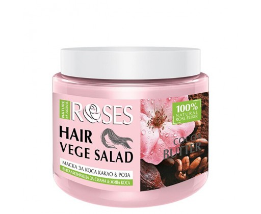 Vitalizační maska na vlasy Roses Vege Salad (Hair Mask) 500 ml ELLEMARE