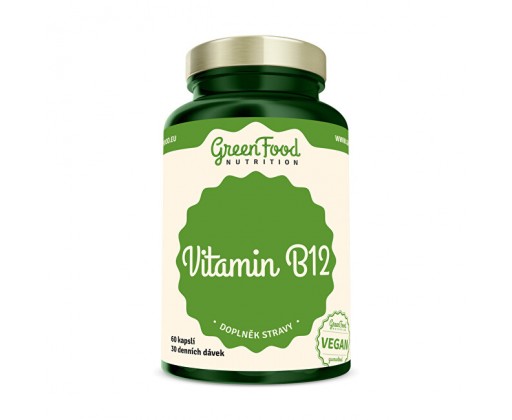 Vitamin B12 60 kapslí GreenFood Nutrition