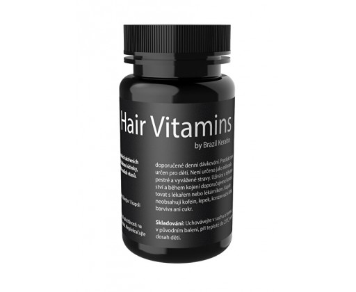 Vitamíny na podporu růstu vlasů (Hair Vitamins) 30 tablet Brazil Keratin