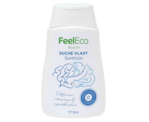 Vlasový šampon na suché vlasy 300 ml Feel Eco