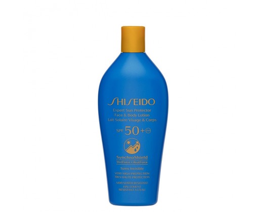 Voděodolné ochranné mléko na obličej a tělo SPF50+ (Expert Sun Protector Face & Body Lotion) 300 ml Shiseido