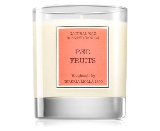 Vonná svíčka čirá Red Fruits (Candle) 230 g Cereria Mollá