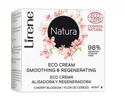 Vyhlazující noční krém Natura (Eco Cream Smoothing & Regenerating) 50 ml Lirene