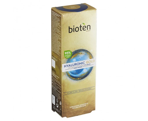 Vyplňující oční krém Hyaluronic Gold (Replumping Antiwrinkle Eye Cream) 15 ml bioten