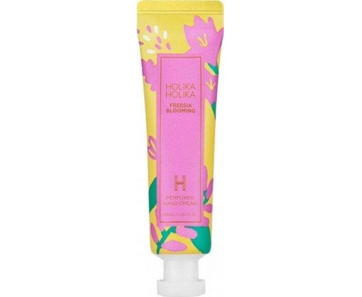 Vyživující a hydratační krém na ruce Freesia Blooming (Perfumed Hand Cream) 30 ml Holika Holika