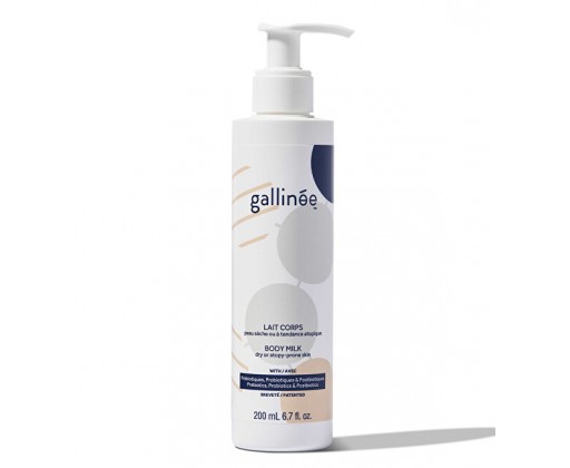 Vyživující a hydratační tělové mléko Probiotic (Body Milk) 200 ml Gallinée