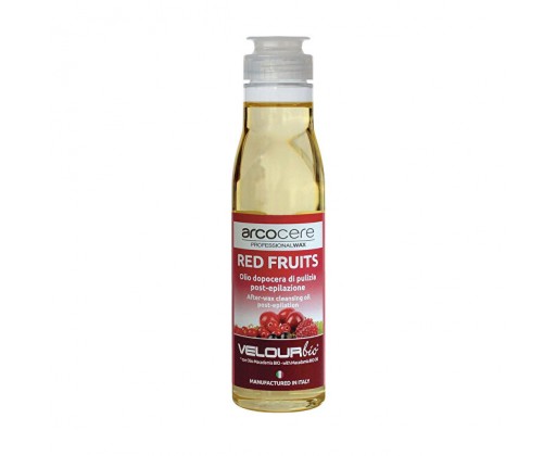 Zklidňující čisticí olej po epilaci Red Fruits Bio (After-Wax Cleansing Oil) 150 ml Arcocere