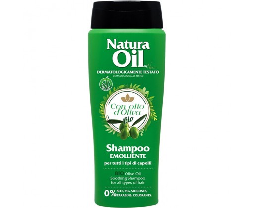 Zklidňující šampon s olivovým olejem (Soothing Shampoo) 250 ml Naní