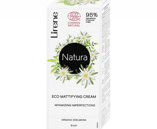 Zmatňující denní pleťový krém Natura (Mattifying Cream) 50 ml Lirene