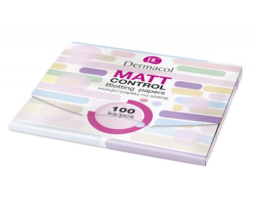 Zmatňující papírky Matt Control (Blotting Papers) 100 ks Dermacol