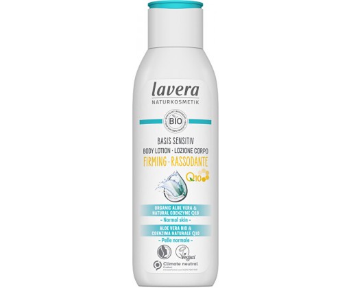 Zpevňující tělové mléko s Q10 Basis Sensitiv (Firming Body Lotion) 250 ml Lavera