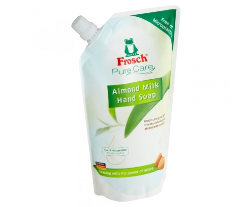 Frosch EKO Tekuté mýdlo Mandlové mléko náhradní náplň 500 ml Frosch