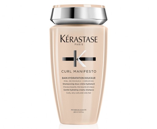 Hydratační šampon pro vlnité a kudrnaté vlasy Curl Manifesto (Shampoo) 250 ml Kérastase