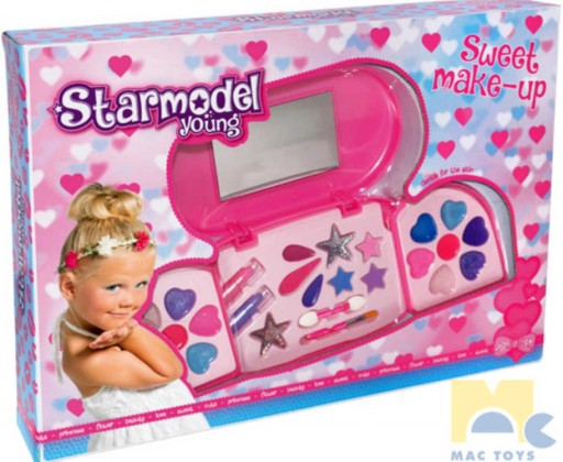 MAC TOYS Starmodel Young velká dětská sada krásy make-up pro děti Mac Toys