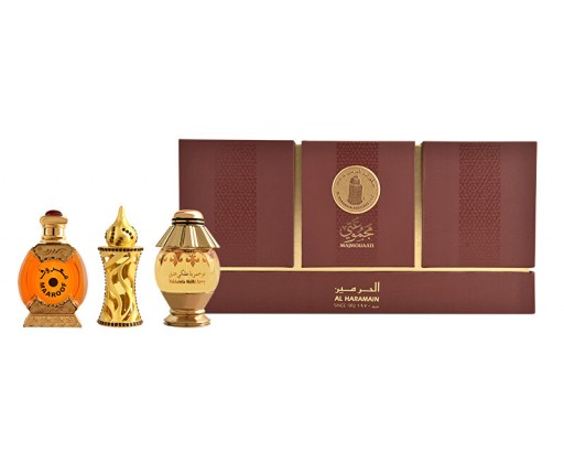 Majmouaati - 1 x EDP + 2 x parfémový olej Al Haramain