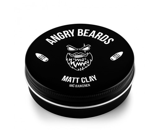 Matující jíl na vlasy Mič Bjukenen (Matt Clay) 120 g Angry Beards