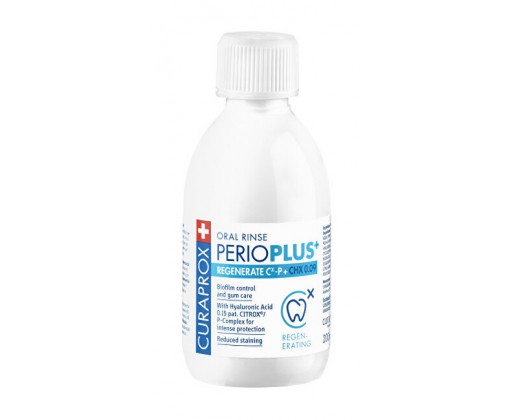 Regenerační ústní voda PerioPlus+ Regenerate (Oral Rinse) 200 ml Curaprox