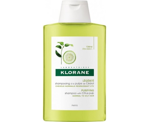 Šampon s citronem pro normální až mastné vlasy (Purifying Shampoo) 200 ml Klorane