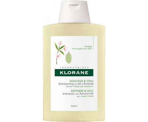 Šampon s madlovým mlékem pro všechny typy vlasů (Softness & Hold Shampoo) 200 ml Klorane