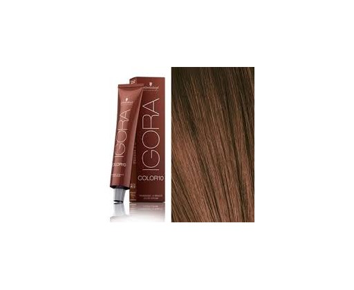 Schwarzkopf Professional 10minutová permanentní barva na vlasy Igora Color 10 (Permanent 10 Minute Color Cream) 6-6 60 ml Schwarzkopf Professional