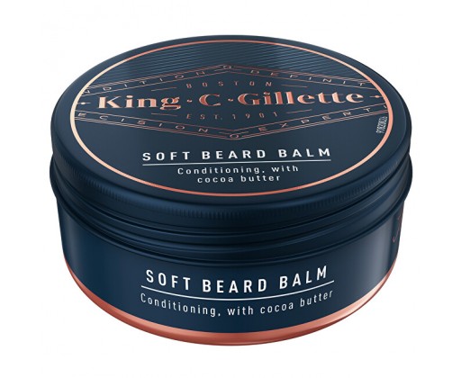Změkčující balzám na vousy King (Soft Beard Balm) 100 ml Gillette