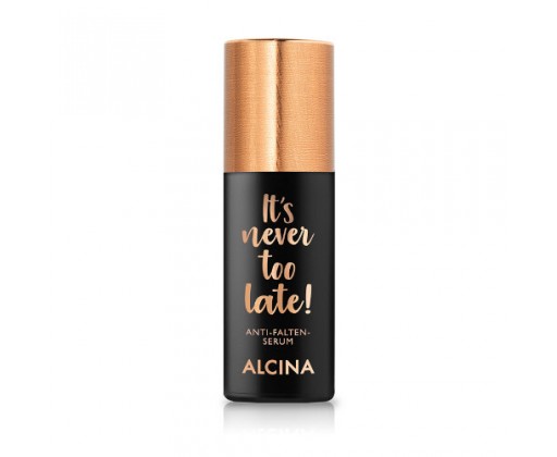 Alcina Sérum proti vráskám It`s never too late! (Anti-Falten Serum)  30 ml Alcina