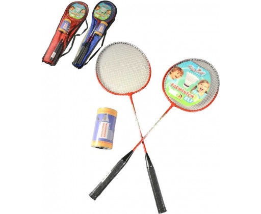 Badmintonový set pálka 63cm 2ks + míček ve vaku 2 barvy _Ostatní 1_