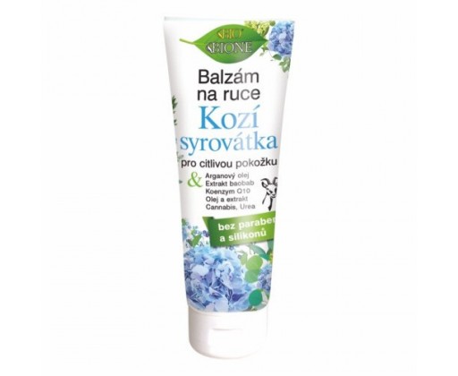 Bione Cosmetics Balzám na ruce Kozí syrovátka pro citlivou pokožku  205 ml Bione Cosmetics
